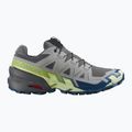Men's running shoes Salomon Speedcross 6 castlerock/lime cream/poseidon 2