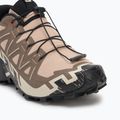 Men's running shoes Salomon Speedcross 6 natural/black/almond milk 7