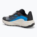 Men's running shoes Salomon Genesis black/french blue/cherry tomato 3