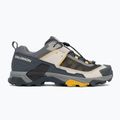 Men's trekking shoes Salomon X Ultra 5 monument / turbul / spicy mustard 2