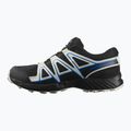 Children's running shoes Salomon Speedcross Waterproof black/vanilla ice/french blue 9