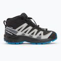 Children's hiking shoes Salomon XA PRO V8 MID WP black/monument /french blue 2