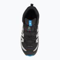 Children's hiking shoes Salomon XA PRO V8 MID WP black/monument /french blue 5