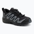 Children's trekking boots Salomon XA Pro 3D V8 Waterproof black/turbulence/quarry