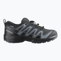 Children's trekking boots Salomon XA Pro 3D V8 Waterproof black/turbulence/quarry 8