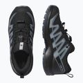 Children's trekking boots Salomon XA Pro 3D V8 Waterproof black/turbulence/quarry 12