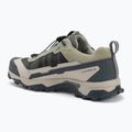 Women's trekking boots Salomon X ULTRA 5 GTX seagrass / turbul ence / tender peach 3