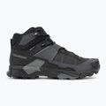 Men's trekking boots Salomon X Ultra 5 MID Wide GTX black/asphalt 2