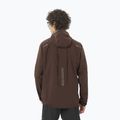 Men's running jacket Salomon Bonatti Trail cofee bean 2