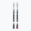 Alpine skis Salomon Addikt + bindings MI12 GW white/neon blue/red