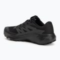 Salomon Alphaglide women's running shoes black/asphalt/black 3