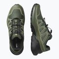 Men's running shoes Salomon Speedcross Peak olive night/deep lichen green/black 13