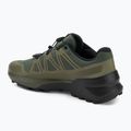 Men's running shoes Salomon Speedcross Peak olive night/deep lichen green/black 3
