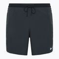 Men's Nike Dri-FIT Stride running shorts black / black / black / reflective silver