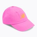 Women's New Balance baseball cap New Balance 6 Panel Curved Brim Snap Back pink NBLAH13010VPK.OSZ