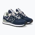 New Balance women's shoes WL574 navy 5