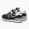 New Balance women's shoes WL574 black 4