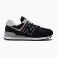 New Balance Classic 574's V3 Wide black/ grey men's shoes 8