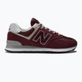 Men's New Balance 574 red shoes 2