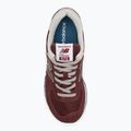 Men's New Balance 574 red shoes 5