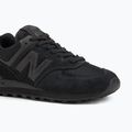 Men's New Balance 574 black shoes 7