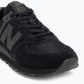New Balance Classic 574's V3 Wide black/black men's shoes 7