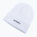 Women's winter beanie New Balance Knit Cuffed Beanie Embroider white LAH13032WT 4