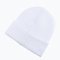 Women's winter beanie New Balance Knit Cuffed Beanie Embroider white LAH13032WT 5