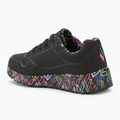 SKECHERS Uno Lite Lovely Luv black/multicolor children's shoes 3