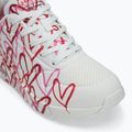 SKECHERS women's shoes JGoldcrown Uno Spread The Love white/red/pink 7