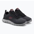 SKECHERS Track Ripkent men's training shoes black/charcoal 5