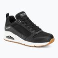 SKECHERS Uno Inside Matters women's shoes black/white/mesh