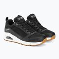 SKECHERS Uno Inside Matters women's shoes black/white/mesh 5
