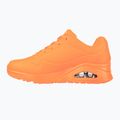 Women's shoes SKECHERS Uno Night Shades orange 3
