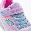 SKECHERS Microspec Max Airy Color lavender/multi children's training shoes 8
