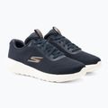 Men's SKECHERS Go Walk Max Midshore navy/white/orange shoes 4