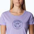 Women's trekking shirt Columbia Daisy Days Graphic purple 1934592535 5