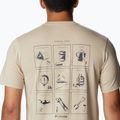 Columbia Rapid Ridge Back Graphic men's trekking shirt beige 1934824274 5