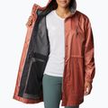 Columbia Splash Side women's rain jacket orange 1931651 9