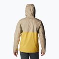 Columbia Inner Limits II men's rain jacket yellow-beige 1893991742 2