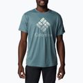 Columbia Zero Ice men's trekking shirt Cirro-Cool Graphic grey 1990463