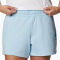 Women's Columbia Logo III French Terry trekking shorts blue 2032881490 4