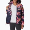 Columbia women's fleece sweatshirt Benton Springs Printed Fleece pink and navy 2021771 7