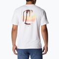 Columbia Tech Trail Graphic men's trekking shirt white 1930802 2