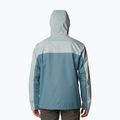 Columbia men's Hikebound rain jacket blue 1988621 2