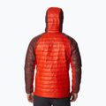 Men's Columbia Platinum Peak Hooded Down Jacket Red 2008611839 2