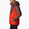 Men's Columbia Platinum Peak Hooded Down Jacket Red 2008611839 5