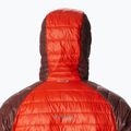 Men's Columbia Platinum Peak Hooded Down Jacket Red 2008611839 7