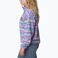 Columbia women's Helvetia Cropped Half Snap fleece sweatshirt purple 2014561 3