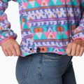 Columbia women's Helvetia Cropped Half Snap fleece sweatshirt purple 2014561 4